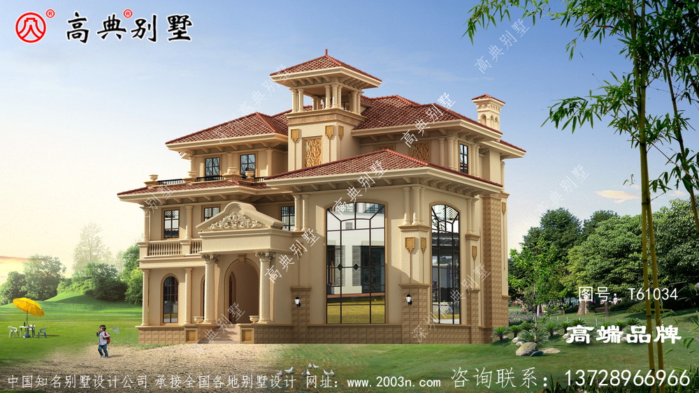 坡屋顶设计具有轻便和空间延伸的功能更加美观