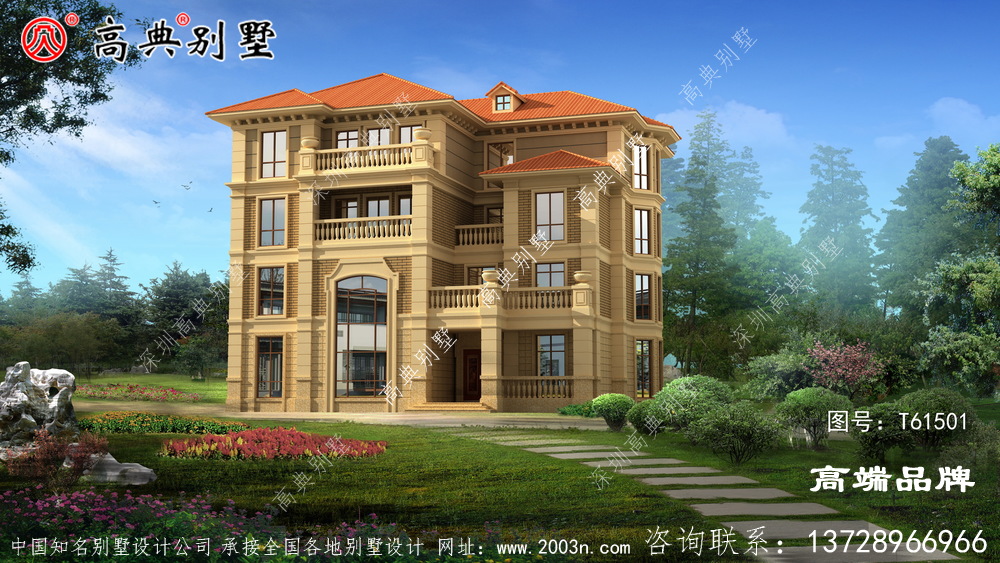 农村大户型别墅功能齐全,实用又好看