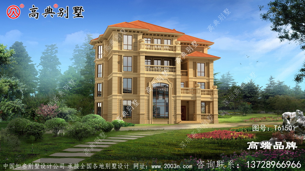 农村大户型别墅功能齐全,实用又好看