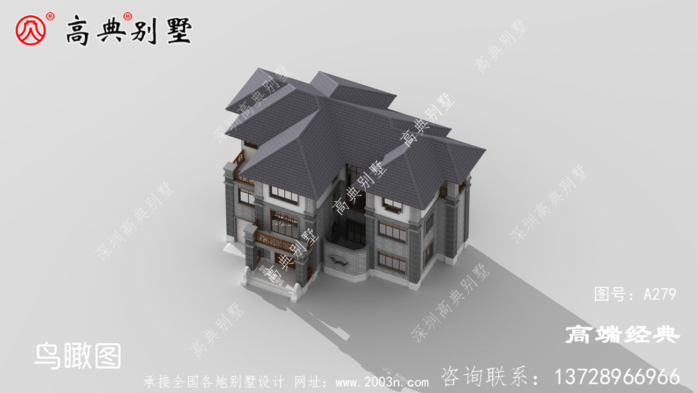 大户型三层中式住宅,亲朋好友来访不怕没地住