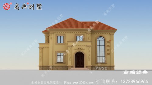 简欧两层户型复式客厅宽敞通透便于交流互动，这样的户型谁不爱呢？