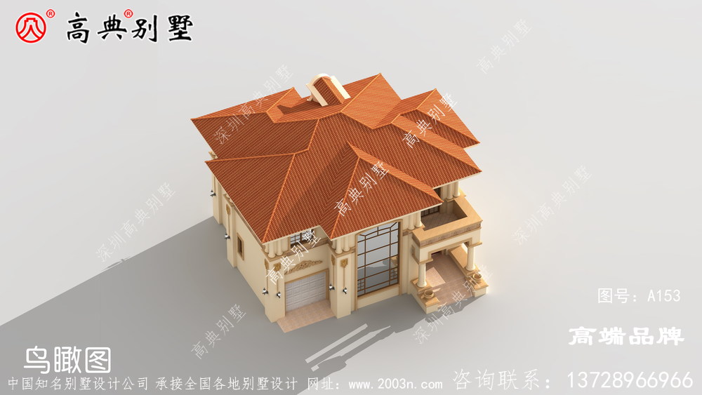 农村二层欧式别墅设计图纸，大气实用接地气