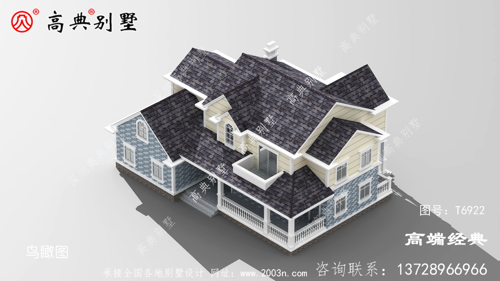 这样的别墅建在青山绿水的老家，清新宜人